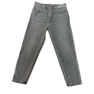 Levi's 550 Gray Jeans Men's Relaxed Fit W34 L32 Classic Denim Pants
